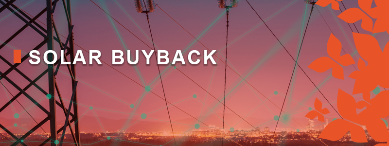 2019-20 Financial Year Solar Buyback